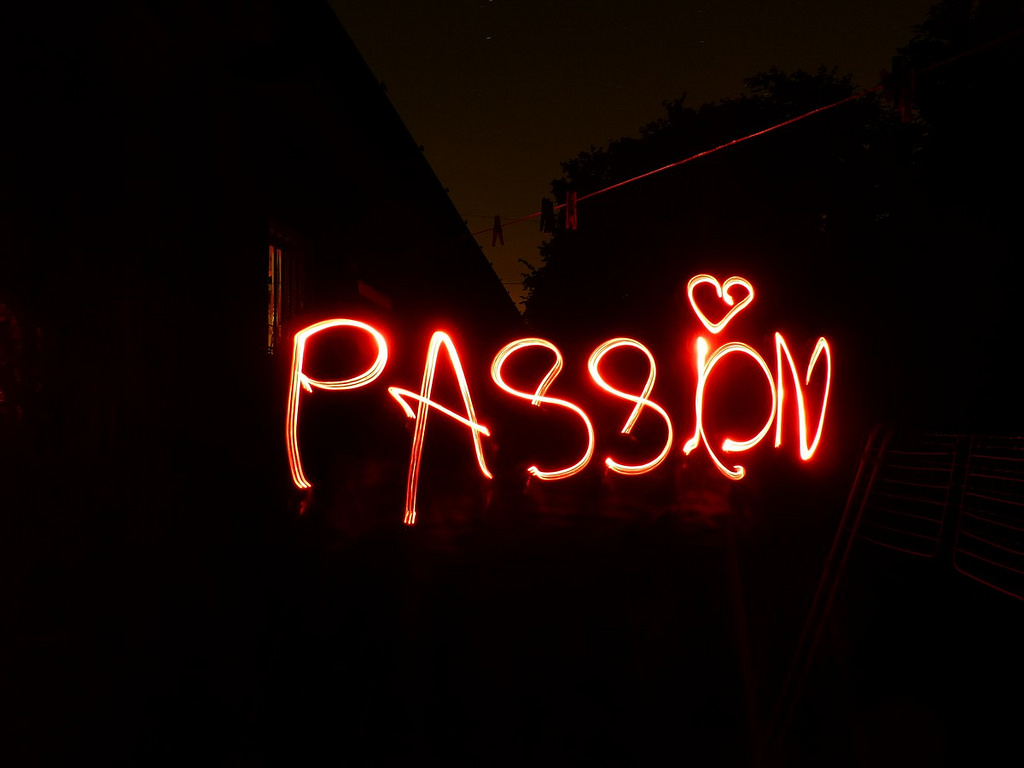 What's more passionate than the passion itself?
